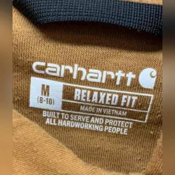 Carhartt Women's Midweight Graphic Logo Hoodie Sweatshirt Size M 8-10 $54.99 - Picture 5 of 6